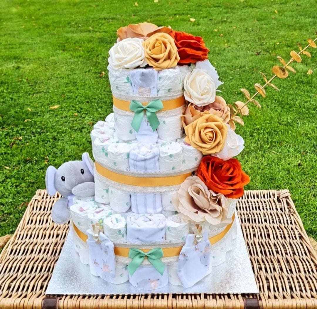 3 Tier Nappy Cake