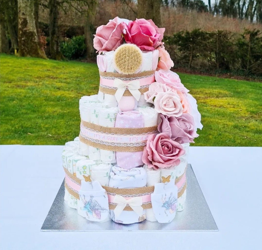 3 Tier Nappy Cake