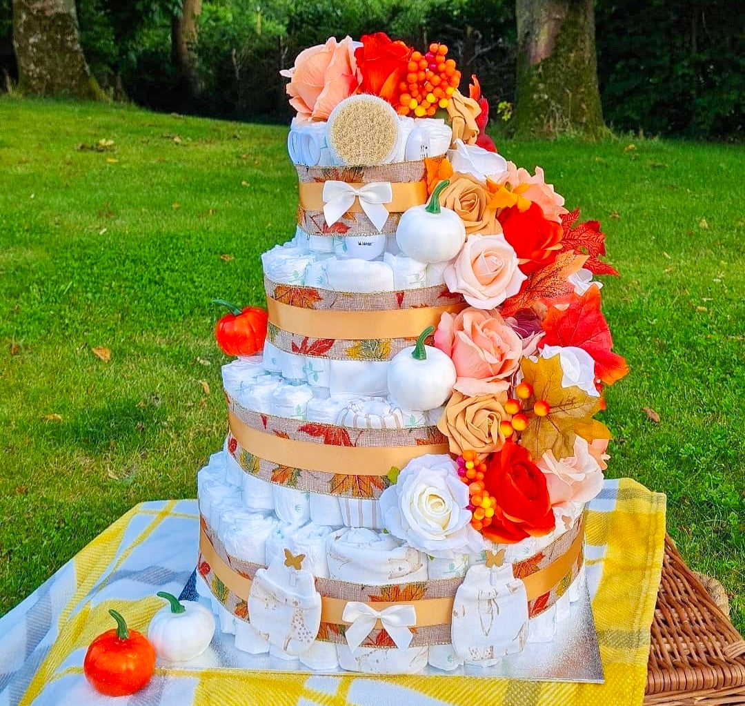 4 Tier Nappy Cake