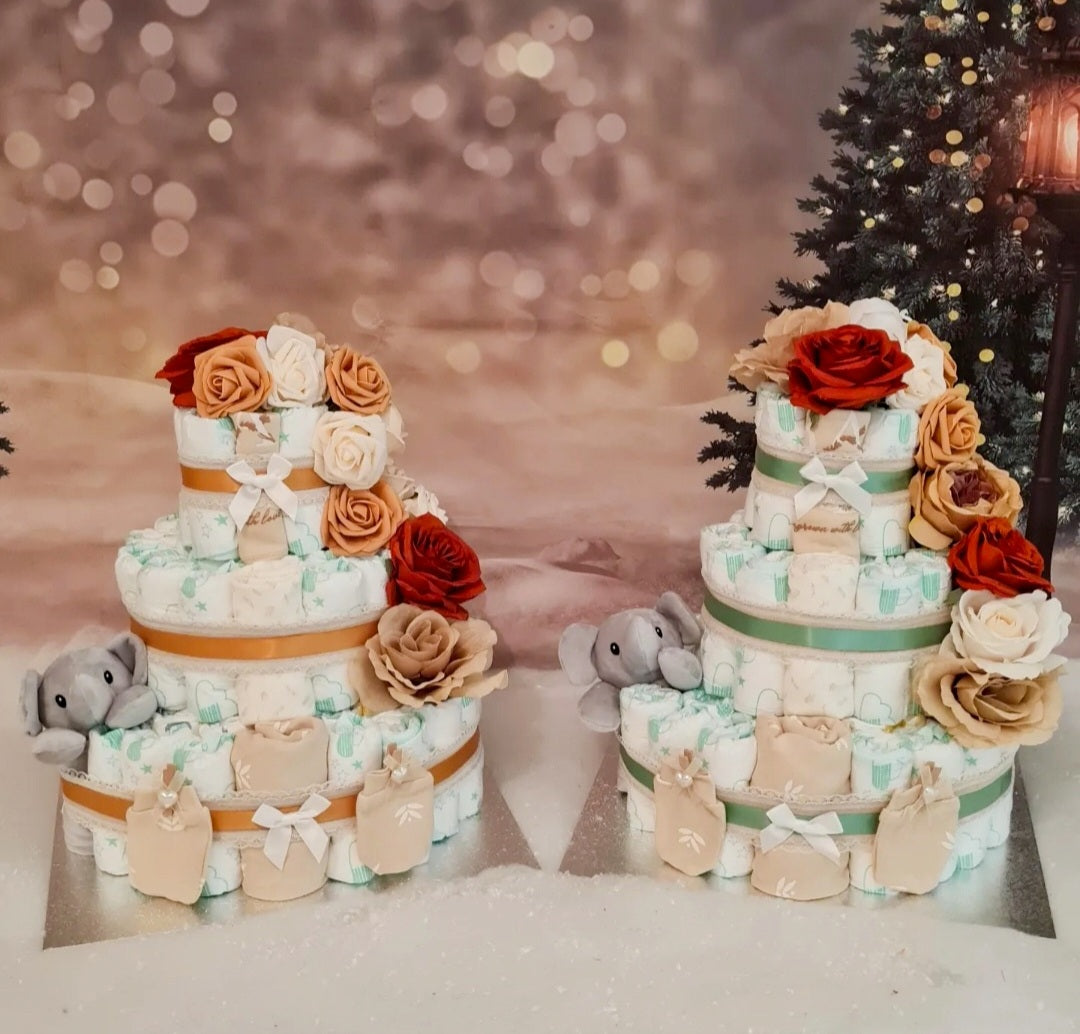 3 Tier Nappy Cake