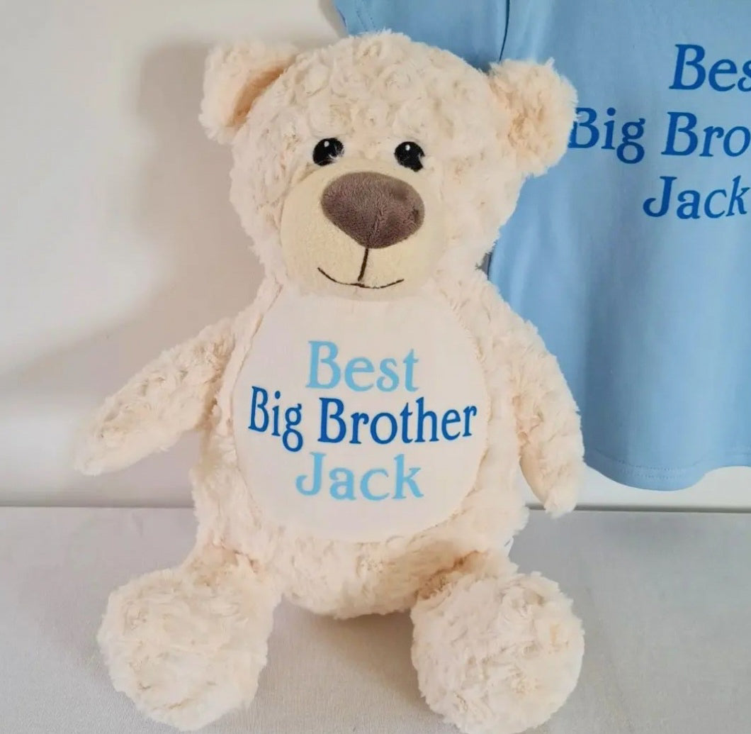 Personalised White Bear