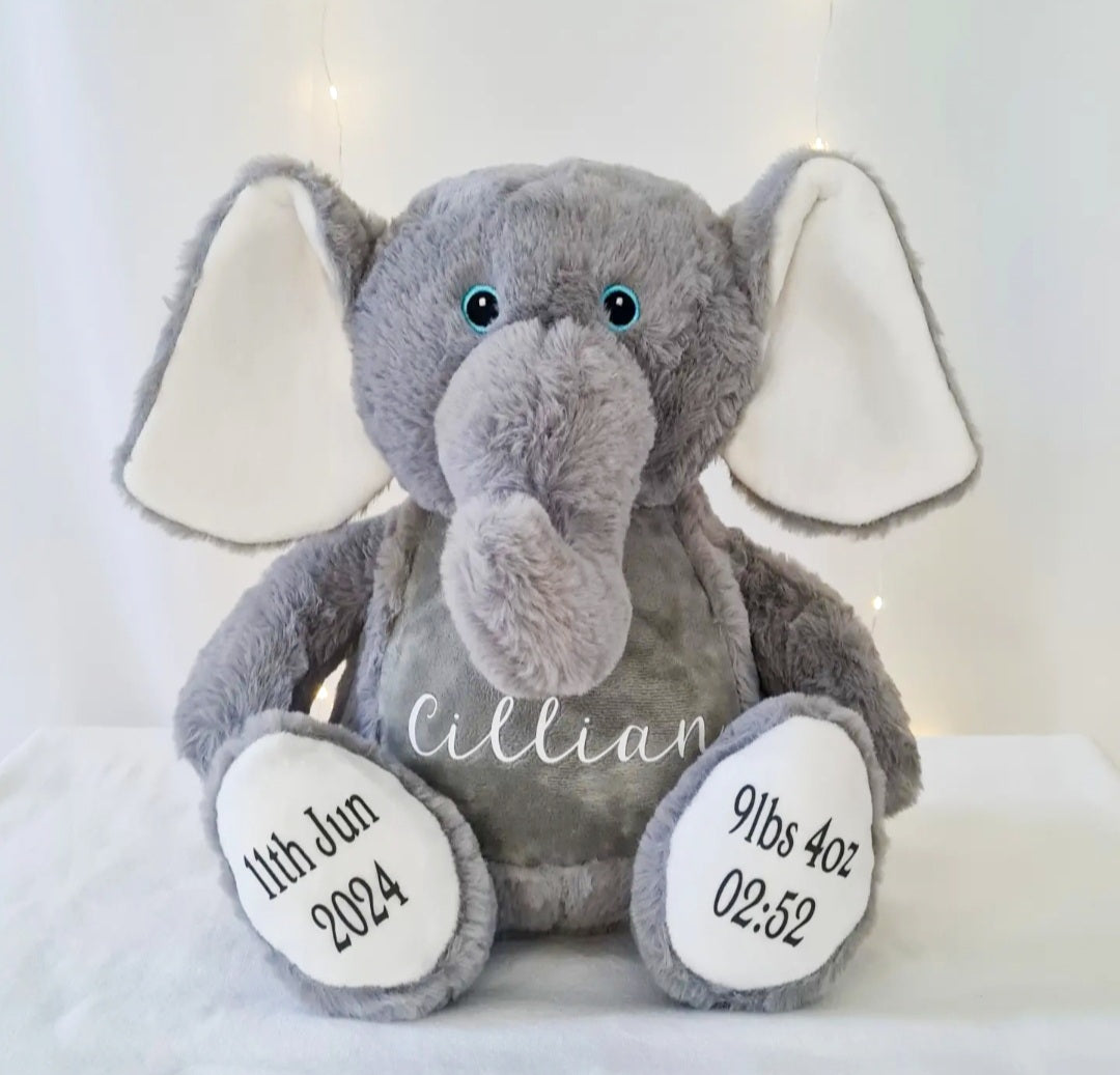 Personalised Elephant Bear