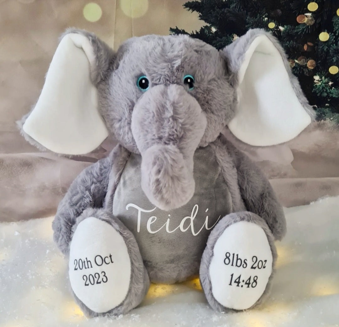 Personalised Elephant Bear