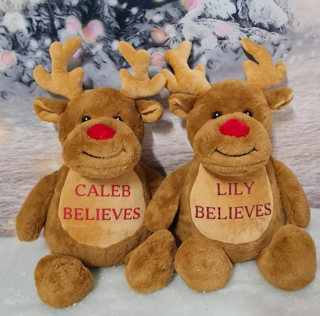 Personalised Reindeer Bear