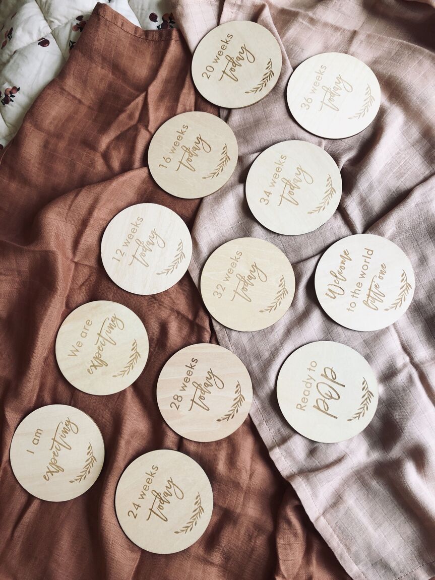 Pregnancy Milestone Discs