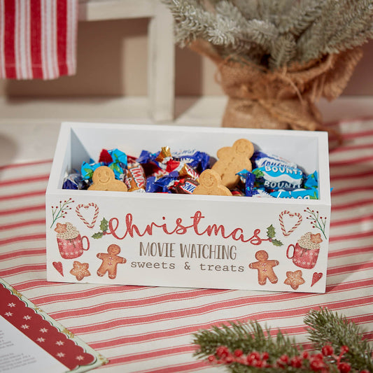 Xmas Movie Watching Treats Tray