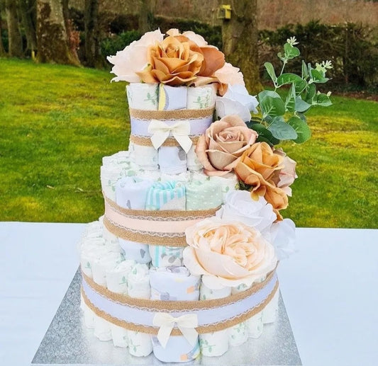 3 Tier Nappy Cake