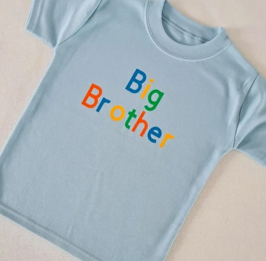 Boys Short Sleeve Matching Relation T-Shirt