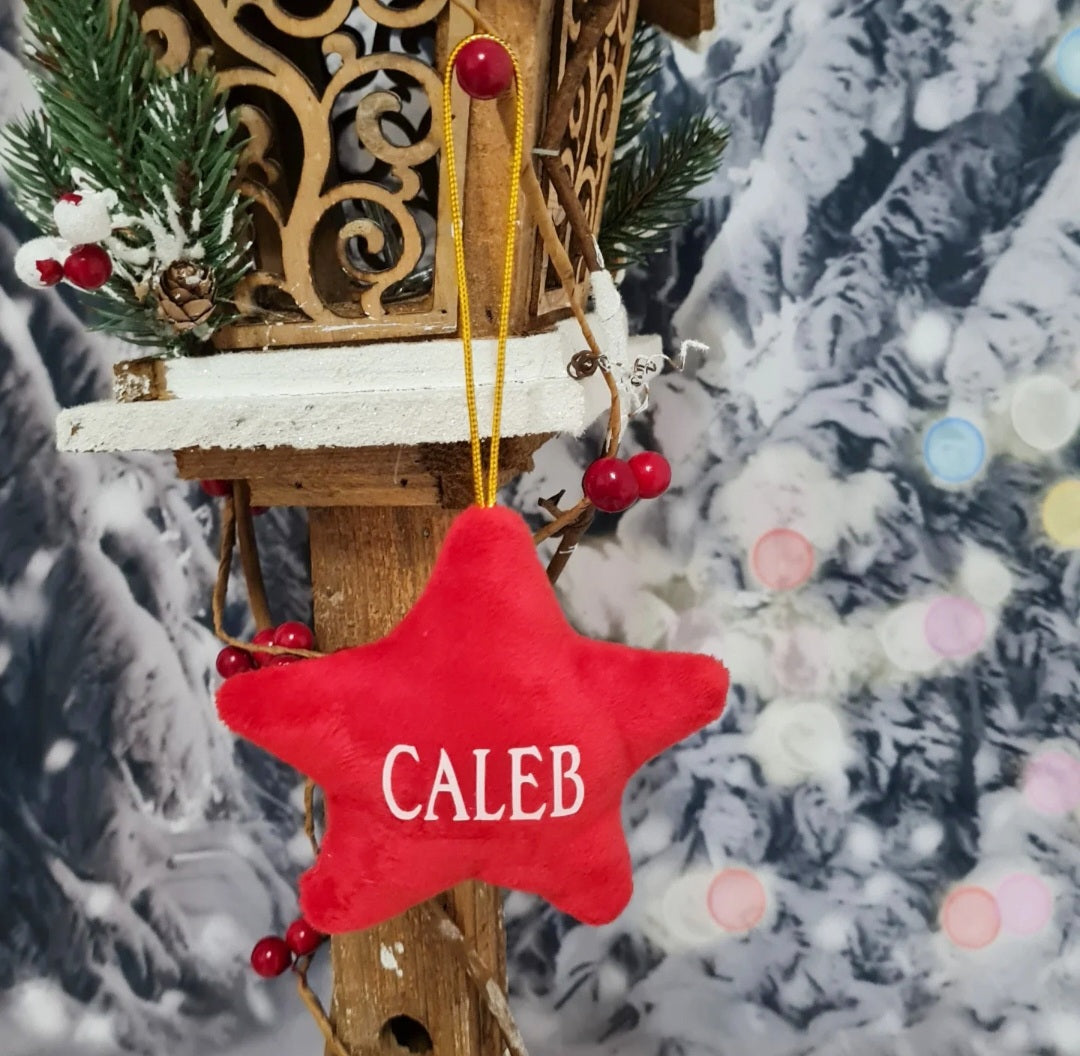 Personalised Xmas Tree Decoration