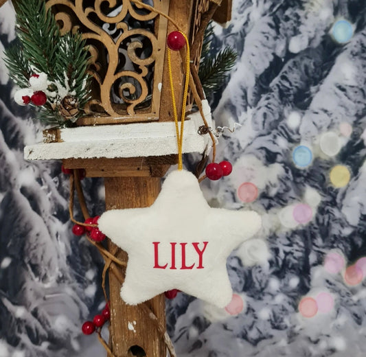 Personalised Xmas Tree Decoration