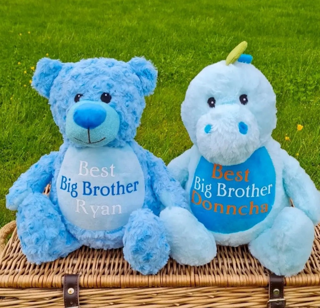 Personalised Dinosaur Bear