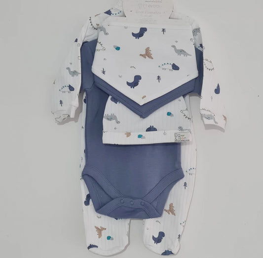 Dinosaur 5 piece Baby Set
